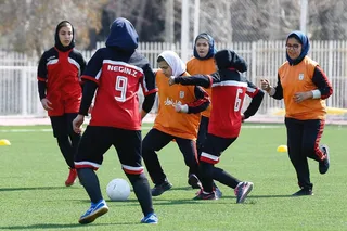 گزارش تصویری روز فوتبال بانوان