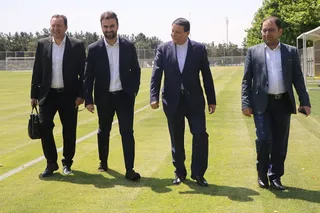 بازدید مارک ویلموتس امروز از امکانات مرکز ملی فوتبال