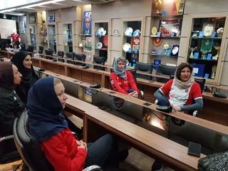 دیدار مسئول توسعه فوتبال با مدرسین نروژی