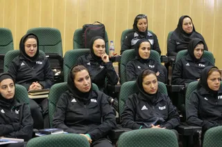کلاس داوری فوتسال بانوان