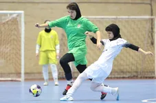 پیروزی تیم ملی فوتسال جوانان بانوان برابر تیم منتخب تهران