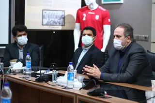 برگزاری مراسم معارفه رئیس مرکز ملی فوتبال