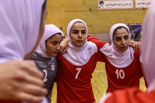 اولین دیدار دوستانه ایران و روسیه- فوتسال بانوان
