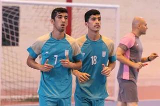 تمرین تیم ملی فوتسال زیر 20 سال 