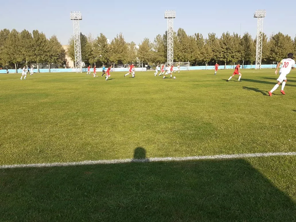 دیدار تدارکاتی تیم ملی ۱۴سال با تیم پورالبرز           