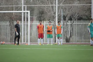 تمرین تیم ملی فوتبال جوانان در مرکز ملی فوتبال