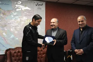 دیدار رئیس فدراسیون و کادر فنی تیم ملی فوتبال با وزیر ورزش و جوانان