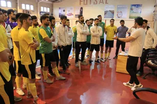 فوتسال.تمرین
