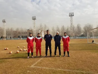 گزارش تصویری تمرین دختران نوجوان