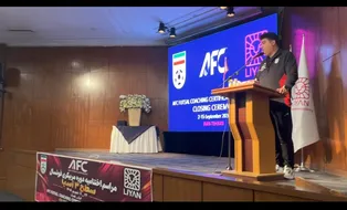 آغاز مراسم اختتامیه دوره مربی گری فوتسال سطح ۳ آسیا