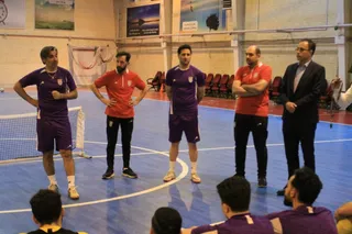 تمرین فوتسال