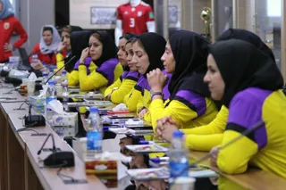 گزارش تصویری مربیگری فوتبال پایه بانوان