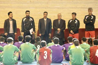 تمرین فوتسال