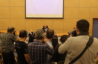 نشست مطبوعاتی رییس فدراسیون فوتبال