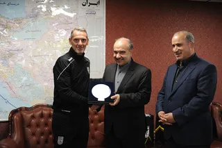 دیدار رئیس فدراسیون و کادر فنی تیم ملی فوتبال با وزیر ورزش و جوانان