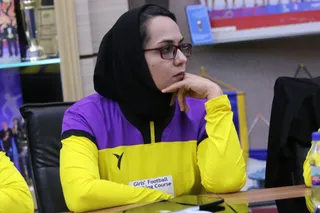 گزارش تصویری مربیگری فوتبال پایه بانوان