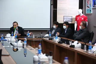برگزاری مراسم معارفه رئیس مرکز ملی فوتبال
