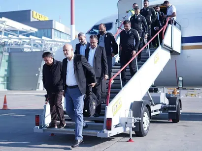 تیم ملی فوتبال ایران وارد کازان شد
