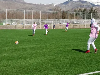 گزارش تصویری تمرین دختران نوجوان