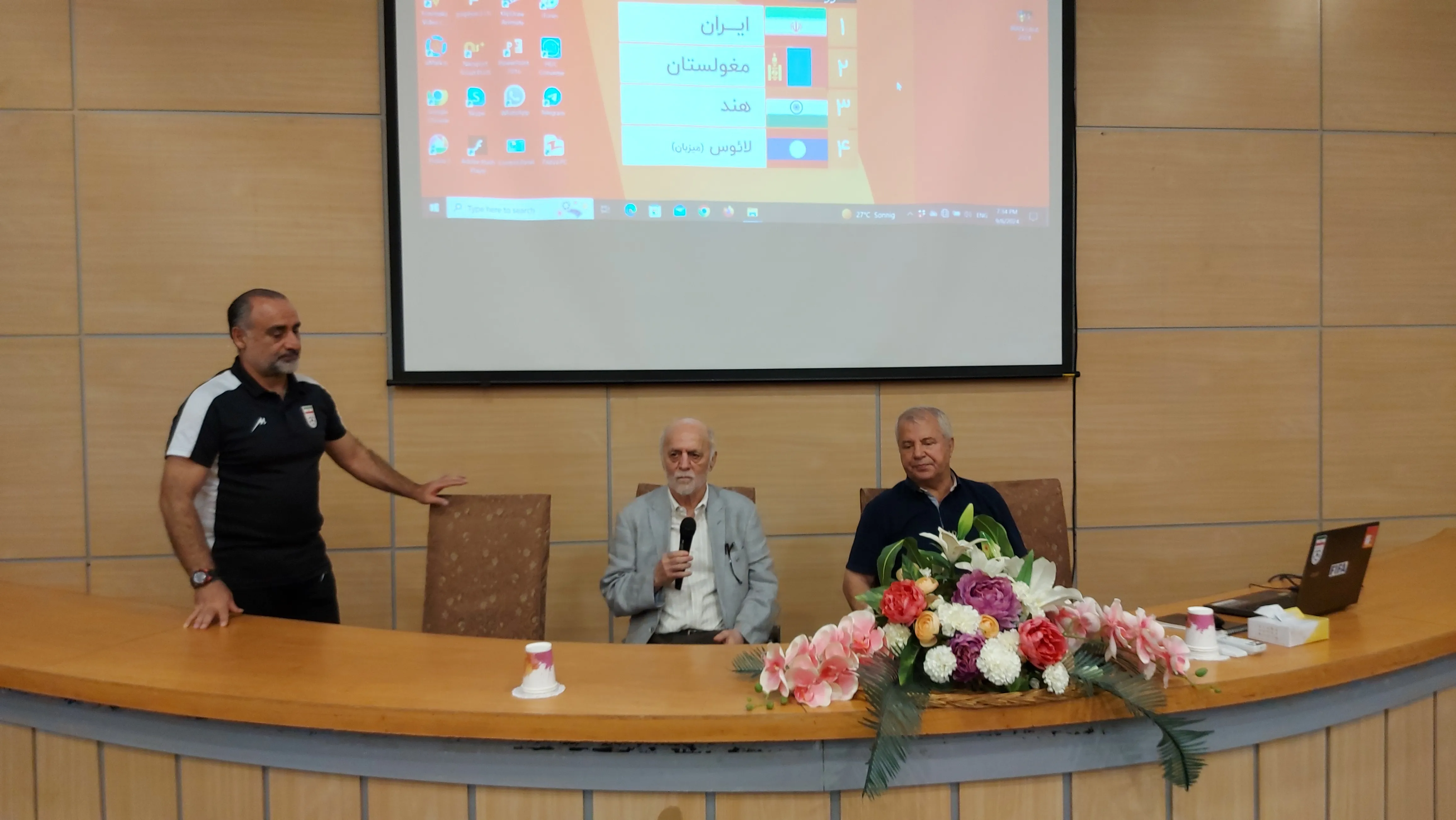 حضور اسطوره های فوتبال ایران در اردوی تیم ملی جوانان