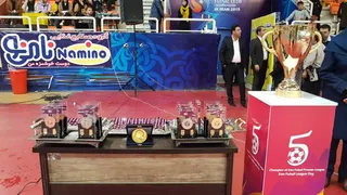 گزارش تصویری قهرمانی تیم نامی نو اصفهان