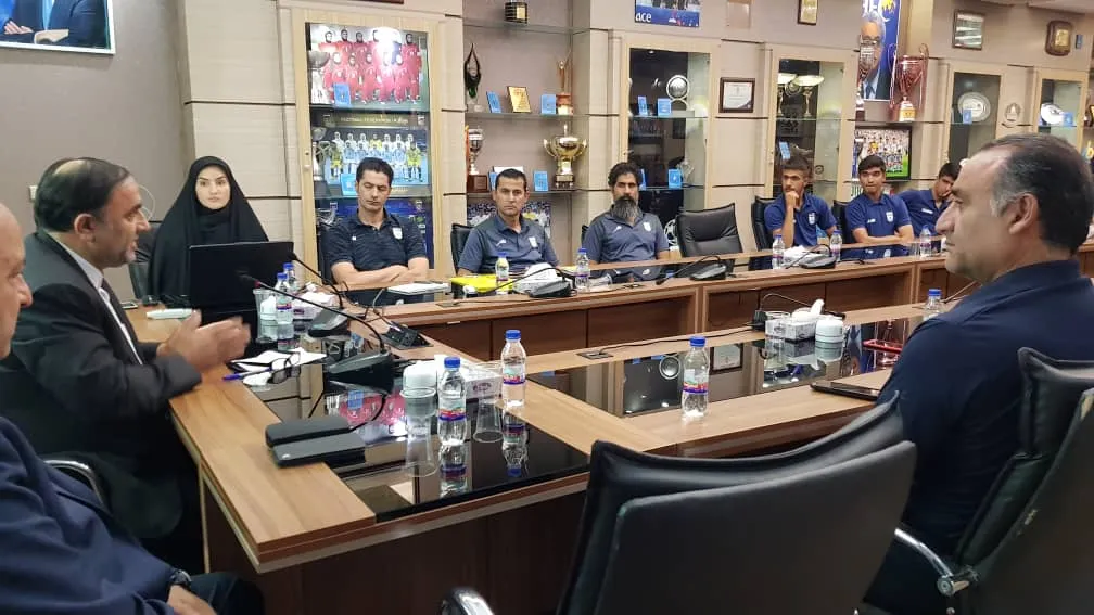 برگزاری کلاس توجیهی انضباطی برای تیم ملی فوتبال نوجوانان