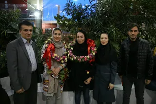 استقبال از ناظمی و فتحی