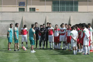 اردوی فوتبال جوانان در کمپ صفائیه اصفهان