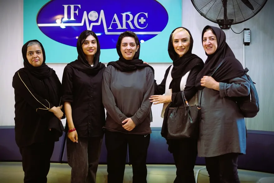 گزارش تصویری/ مرحله دوم تست های پزشکی اصحاب رسانه در ایفمارک