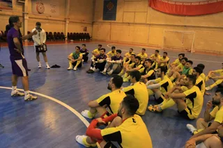 تمرین فوتسال