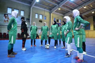 تمرین فوتسال