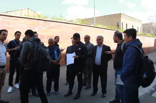 بازدید نمایندگان ای اف سی از تبریز