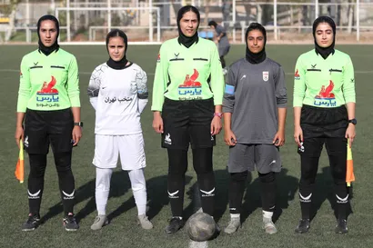 گزارش تصویری/ دیدار درون اردویی تیم‌ملی دختران نوجوان