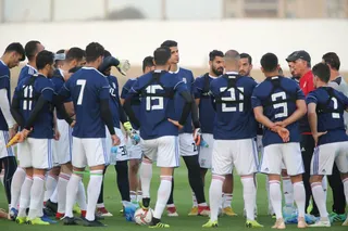 تمرینات تیم ملی فوتبال