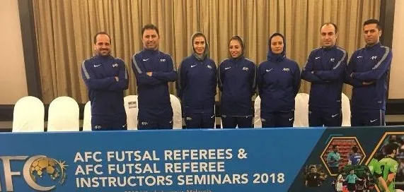 برگزاری آزمون های آمادگی جسمانی داوران بین المللی فوتسال