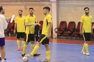 تمرین فوتسال