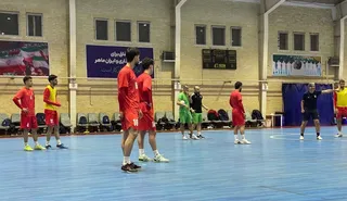 تمرین فوتسال