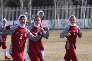 گزارش تصویری تمرین عصر ملی پوشان نوجوان