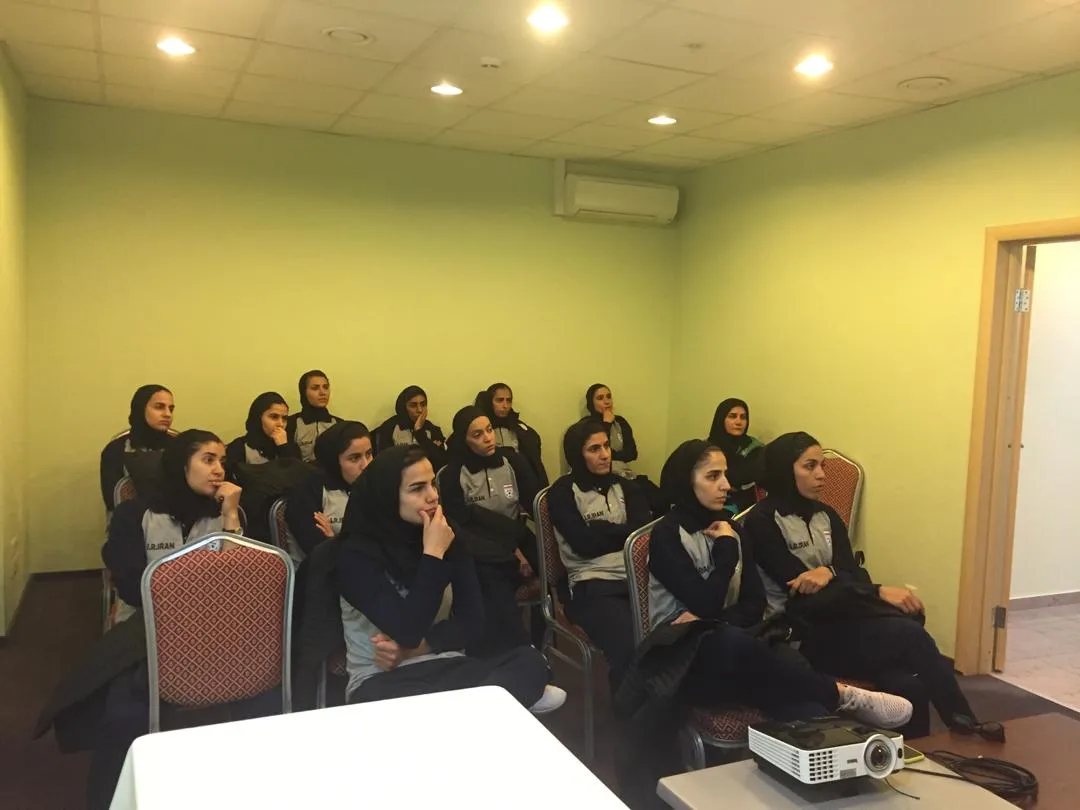 برگزاری نشست فنی کادر تیم ملی با بازیکنان فوتسال