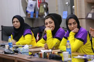 گزارش تصویری مربیگری فوتبال پایه بانوان