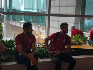 ورود تیم ملی به سئول 2