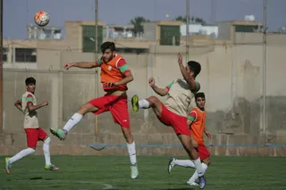 اردوی فوتبال جوانان در کمپ صفائیه اصفهان