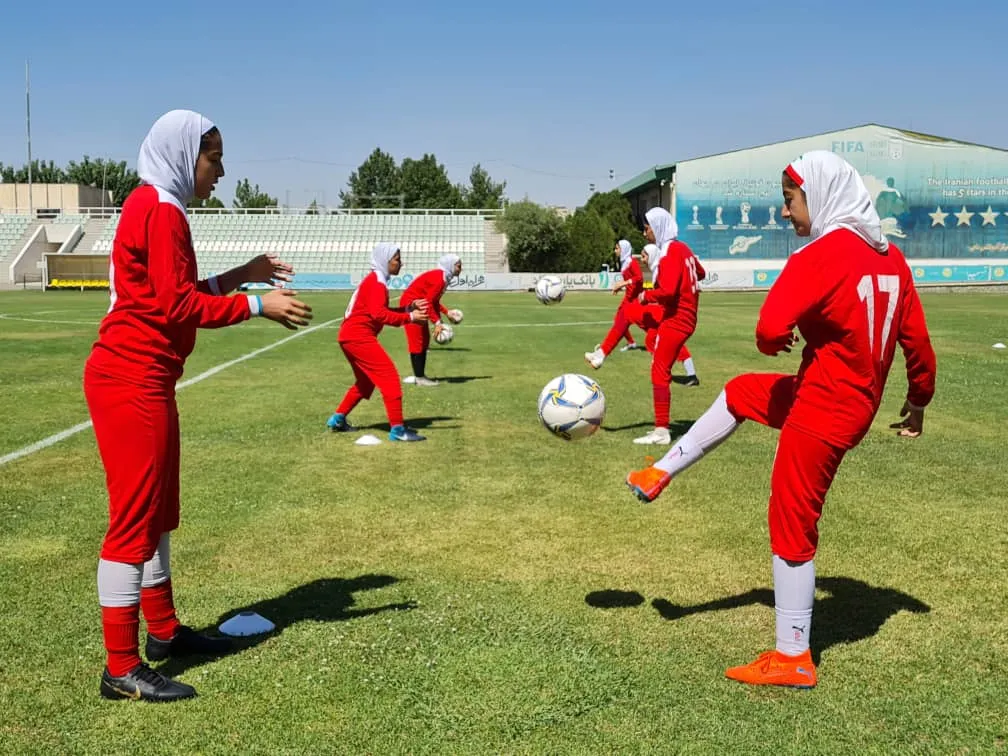 آغاز تمرینات تیم ملی فوتبال نوجوانان بانوان