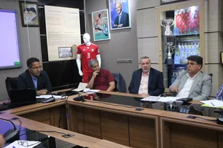 اولین جلسه کارگروه توسعه فوتبال پایه