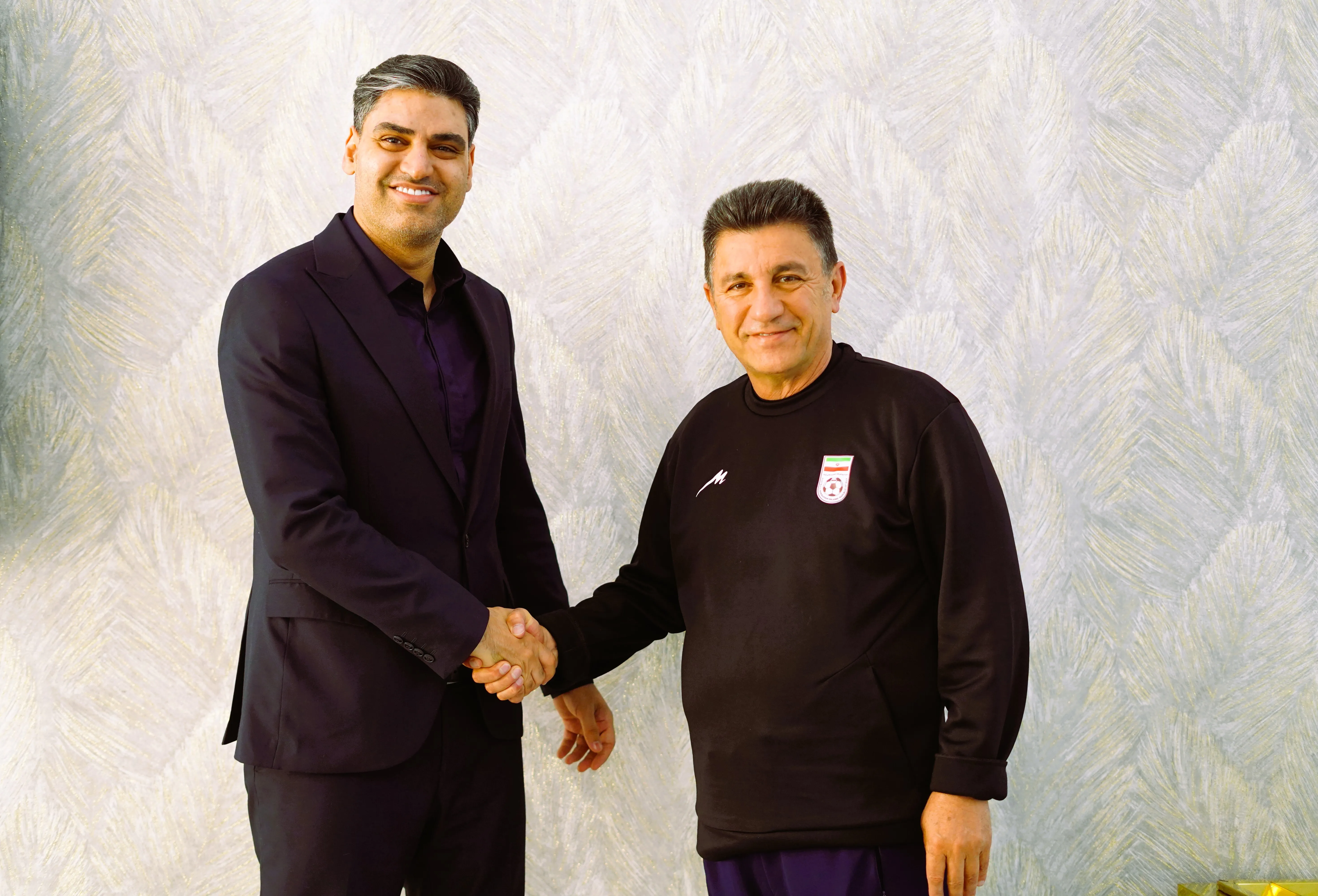 آرزوی موفقیت مدیرعامل باشگاه پرسپولیس با حضور در تمرین تیم ملی