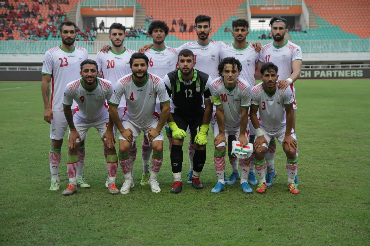 ديدار اميدهاى ايران و قطر در مجموعه لوسيل دوحه