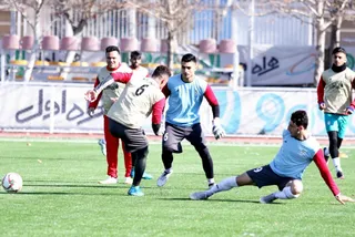 تمرين تيم ملى اميد