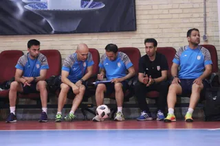 بازی درون اردویی تیم ملی فوتسال زیر 20 سال