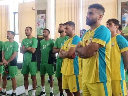 تمرین سبک ملی‌پوشان ساحلی در مجموعه پک برگزار شد