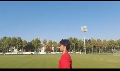 زنده از تمرین تیم ملی امید